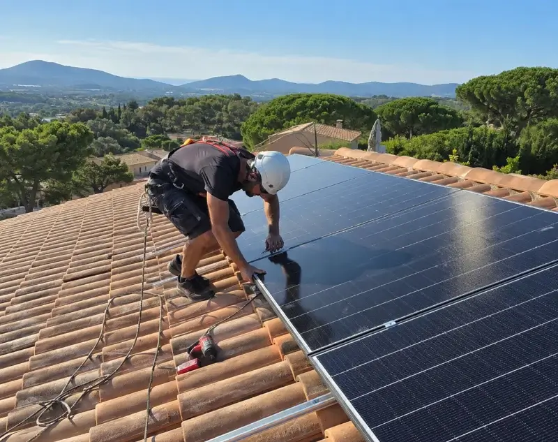 Installateur panneaux solaires Saint-Estève — pose photovoltaïque sur toiture